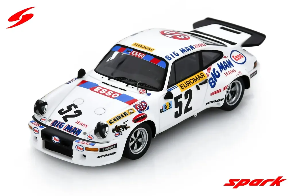 [SPK S9815] Spark : Porsche Carrera RS 3.0 No.52 6th Le Mans 24H 1976 R. Touroul - A. Cudini - R. Boubet [1/43]