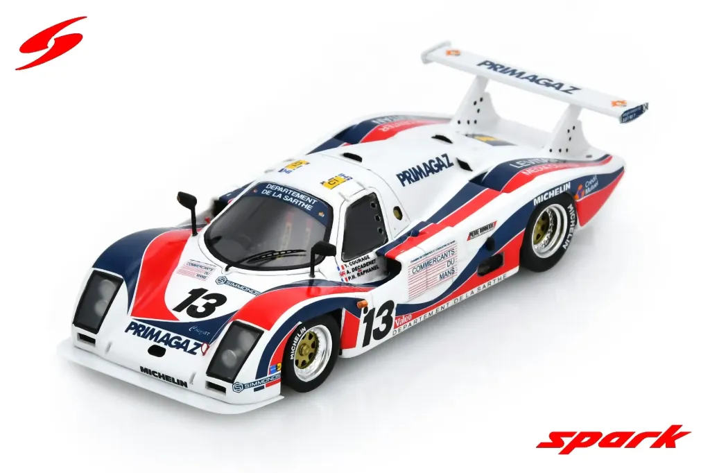 [SPK S9503] Spark : Cougar C12 No.13 18th Le Mans 24H 1986 Y. Courage - A. de Cadenet - P.H. Raphanel