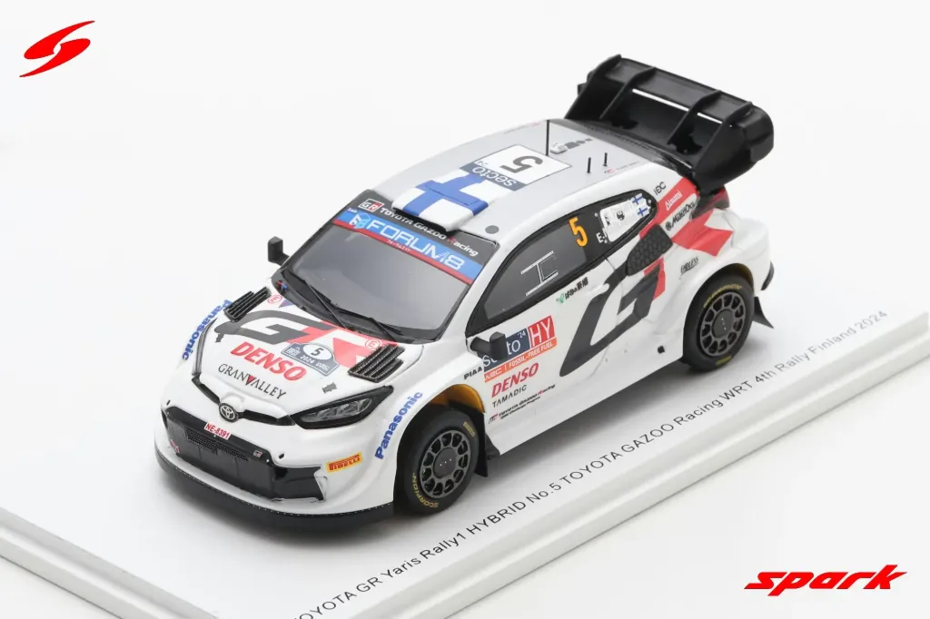 Spark : TOYOTA GR Yaris Rally1 HYBRID No.5 TOYOTA GAZOO Racing WRT 4th Rally Finland 2024 S. Pajari - E. Mälkönen [1/43]