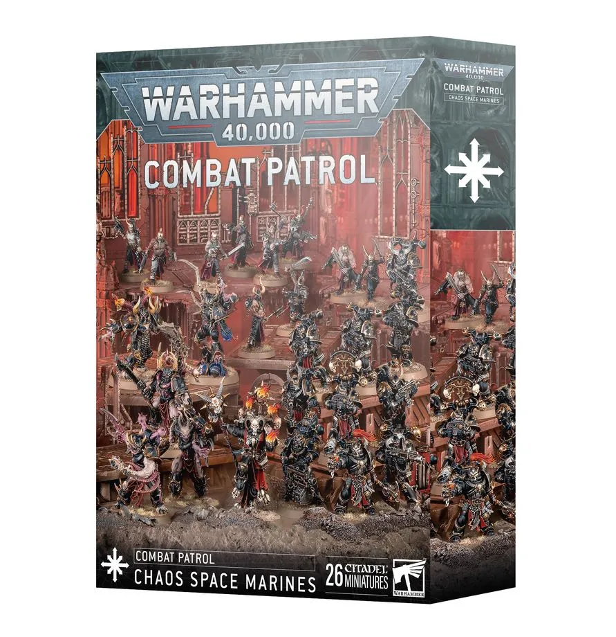 [GAW 73-431] Chaos Space Marines : Combat Patrol │ Warhammer 40.000