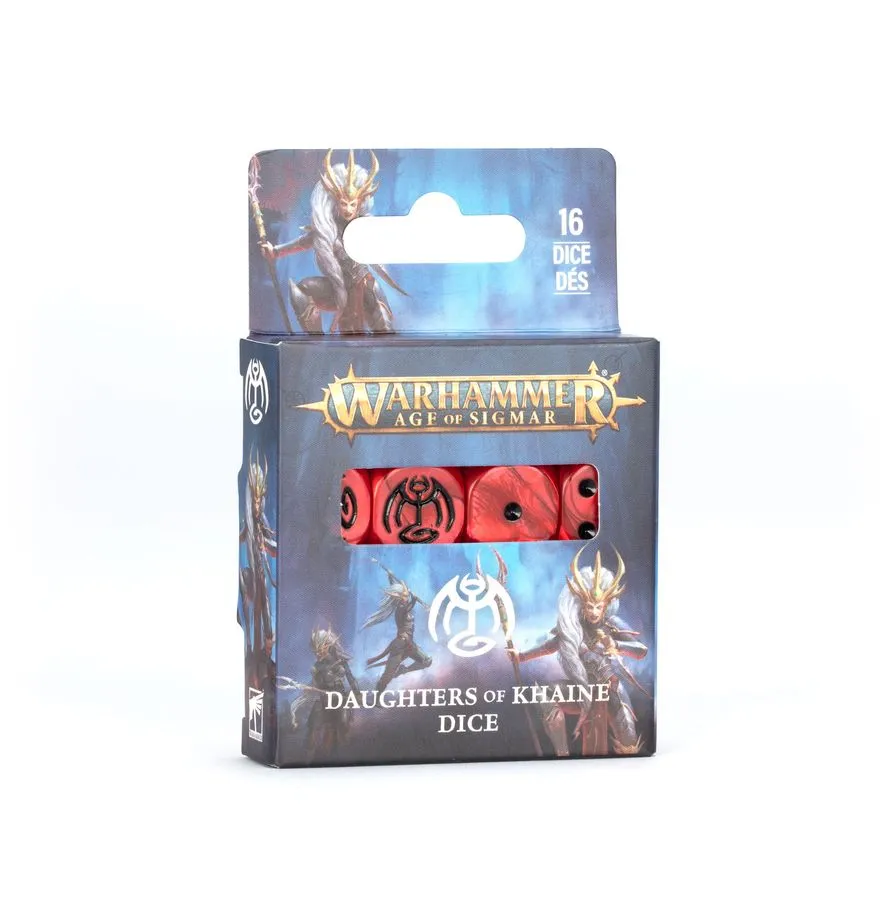 [GAW 85-23] Daughters of Khaine : Set de dés V4 │ Warhammer Age of Sigmar