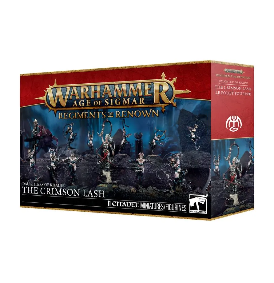 [GAW 85-25] Daughters of Khaine : Regiment of Renown "The Crimson Lash" │ Warhammer Age of Sigmar