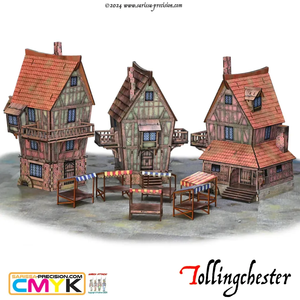 [SAP TCH041B] Sarissa Precision : Tollingchester "Market Day Collection" [Prépeint]