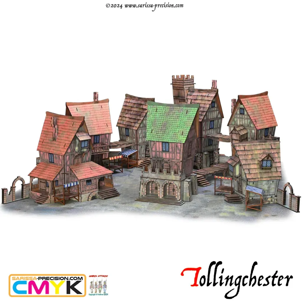 [SAP TCH043B] Sarissa Precision : Tollingchester "Tabletop Starter Set" [Prépeint]