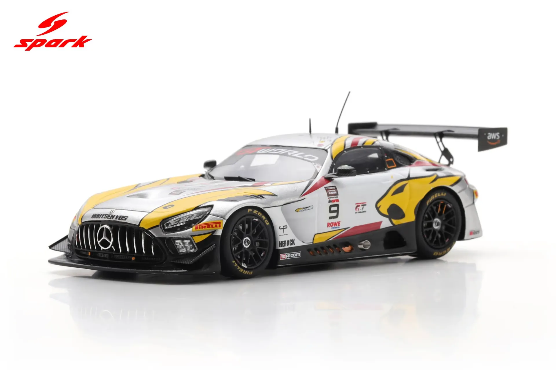 [SPK SB871] MERCEDES-AMG GT3 EVO N°9 Boutsen VDS 24H Spa 2025 M. Grenier M. Götz M. Martin (300ex.)