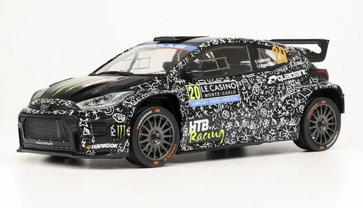 [IXM 18RMC232.22] Ixomodels : Toyota GR Yaris n°20 Monte carlo 2025 Rally2 Solberg O - Edmondson [1/18]