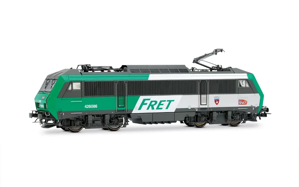 Jouef : Locomotive Électrique (#BB426086) de la SNCF Fret Carmillon Cognac │ DC Digital Sons Époque VI HO - 1/87 (Réf : HJ2469S)