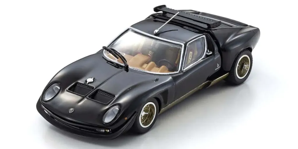 Lamborghini Miura SVR │ Black/Gold [1/43]