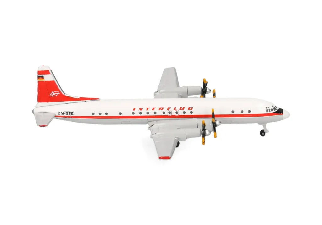 Herpa : Interflug Ilyushin IL-18 [1/500]