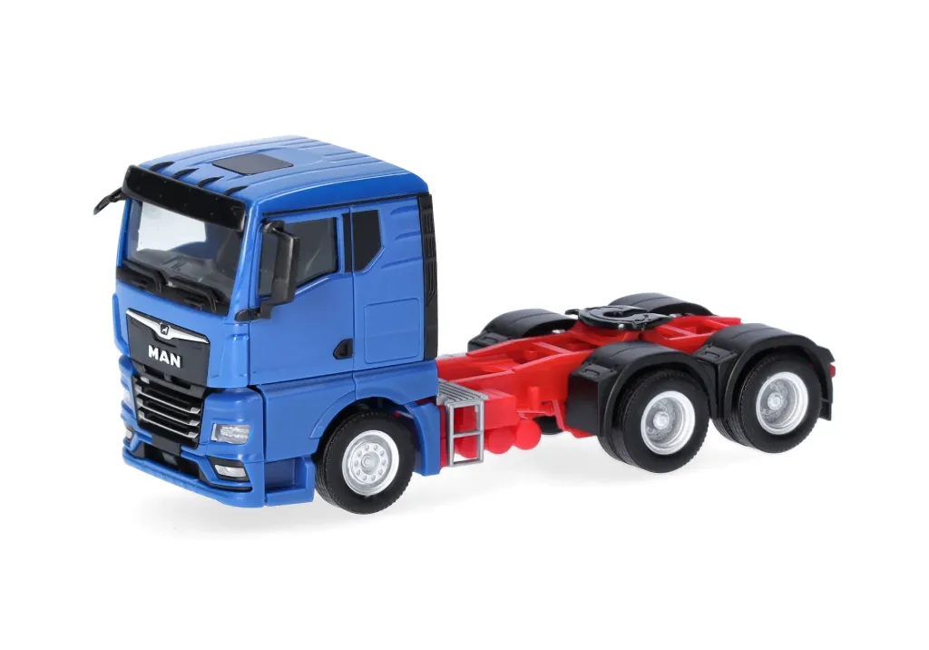 [HER 320566] Herpa : Camion Porteur MAN TGX cabine GN à 3 essieux │ Bleu