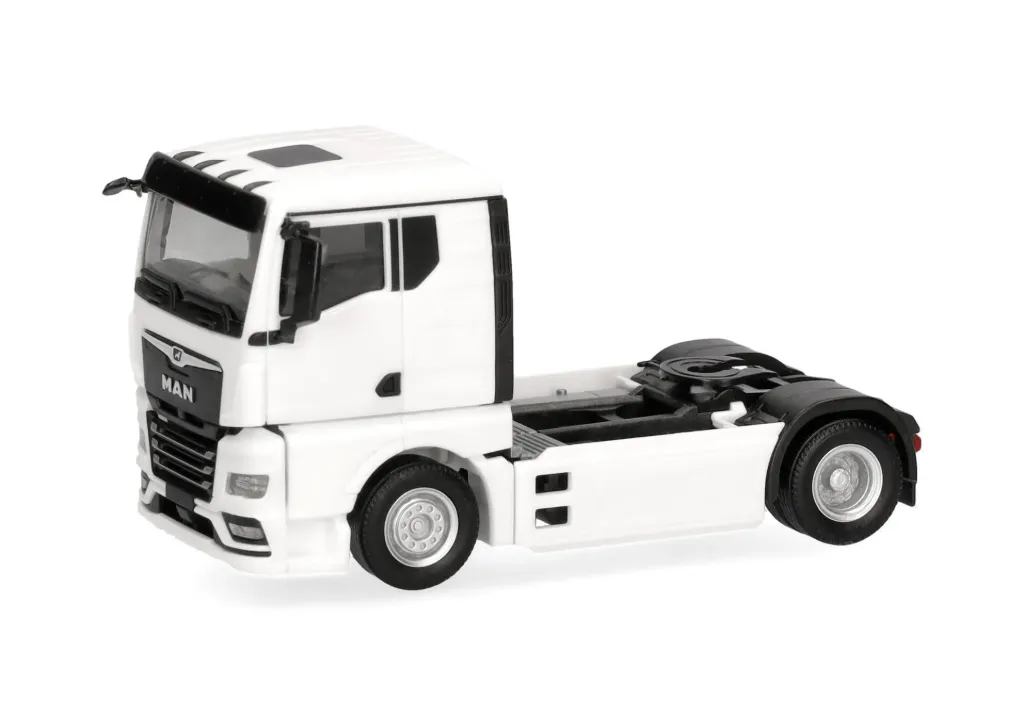[HER 320535] Herpa : Camion Porteur MAN TGX cabine GN à 2 essieux │ Blanc