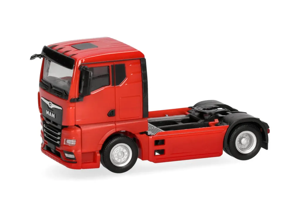 [HER 320542] Herpa : Camion Porteur MAN TGX cabine GN à 2 essieux │ Rouge