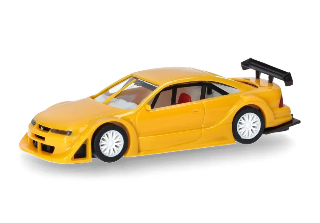 Herpa : Voiture Opel Calibra Phase IV, jaune solaire [1/87 - HO]