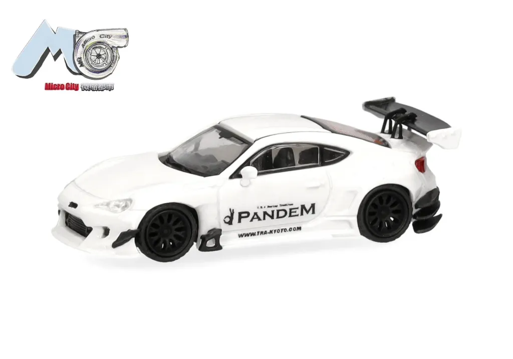 MicroCity : Voiture Toyota GT86, blanc [1/87 - HO]