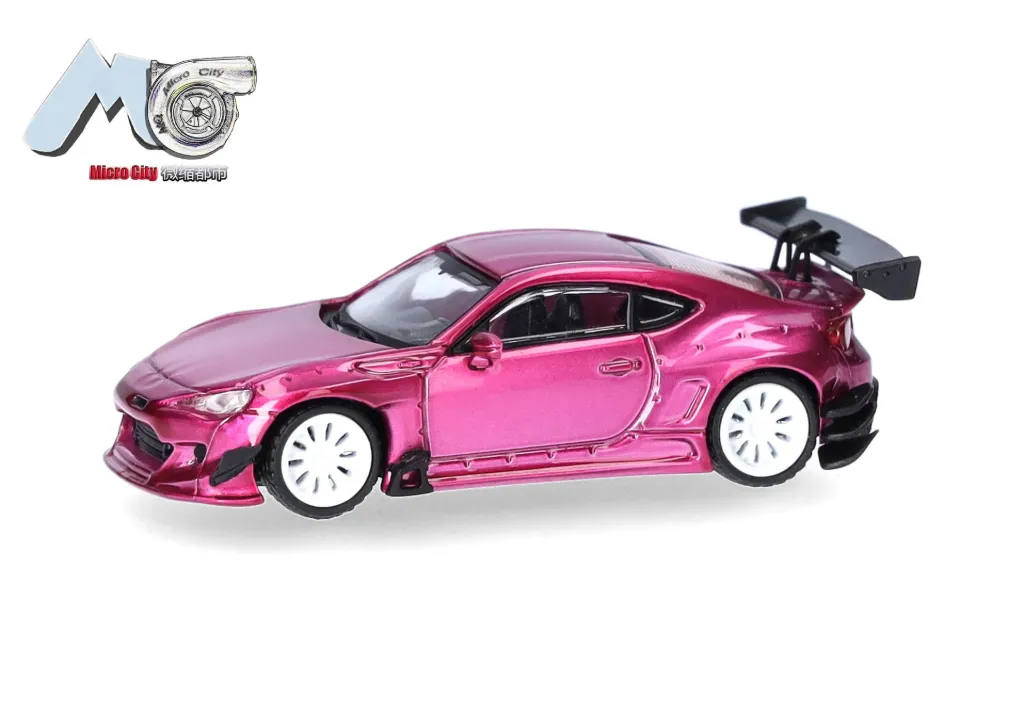 MicroCity : Voiture Toyota GT86, rose [1/87 - HO]