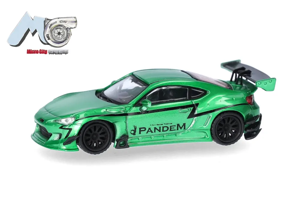 MicroCity : Voiture Toyota GT86, vert [1/87 - HO]