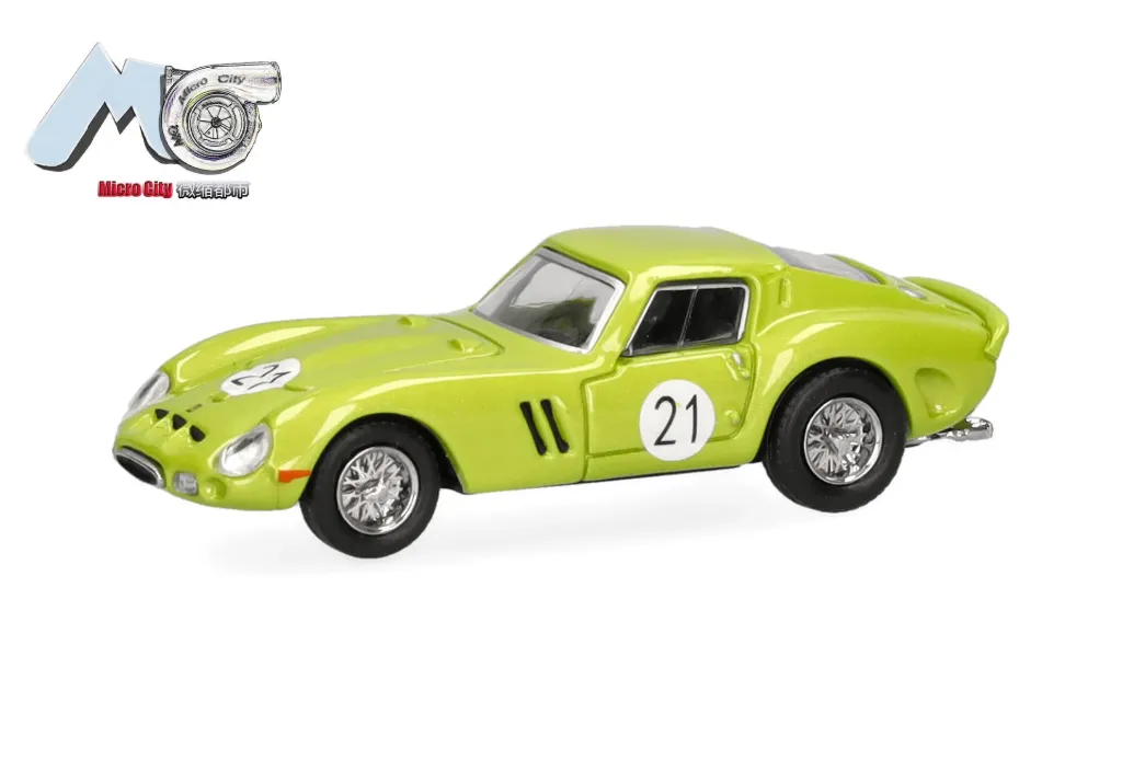 MicroCity : Car Ferrari 250 GTO "21", green [1/87 - HO]