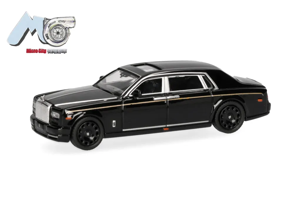 [MCY 87MC000063] MicroCity : Auto Rolls Royce Phantom, zwart [1/87 - HO]