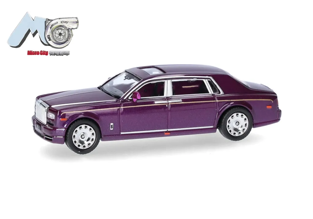 MicroCity : Voiture Rolls Royce Phantom, violet [1/87 - HO]