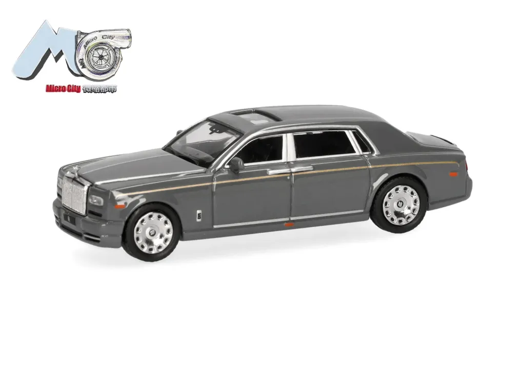 MicroCity : Voiture Rolls Royce Phantom, gris [1/87 - HO]