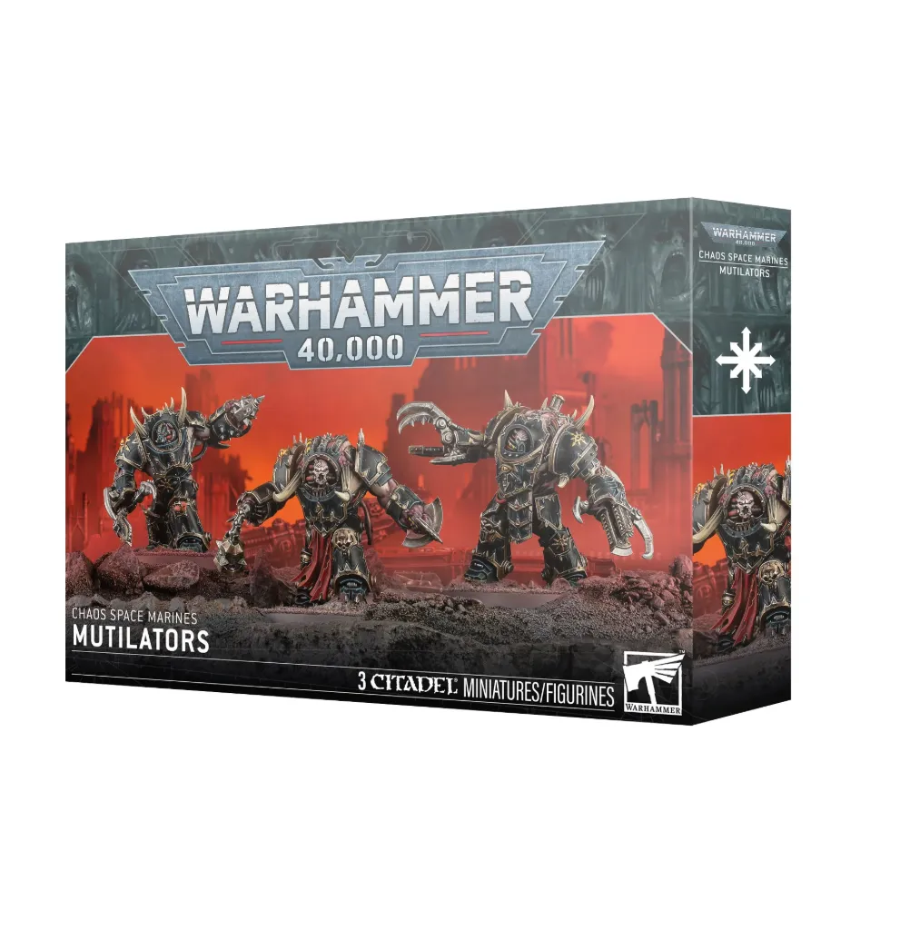 [GAW 43-43] Chaos Space Marines : Mutilators │ Warhammer 40.000