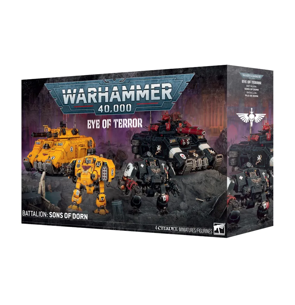 Imperial Fists : Eye of Terror Battalion "Sons of Dorn" │ Warhammer 40.000