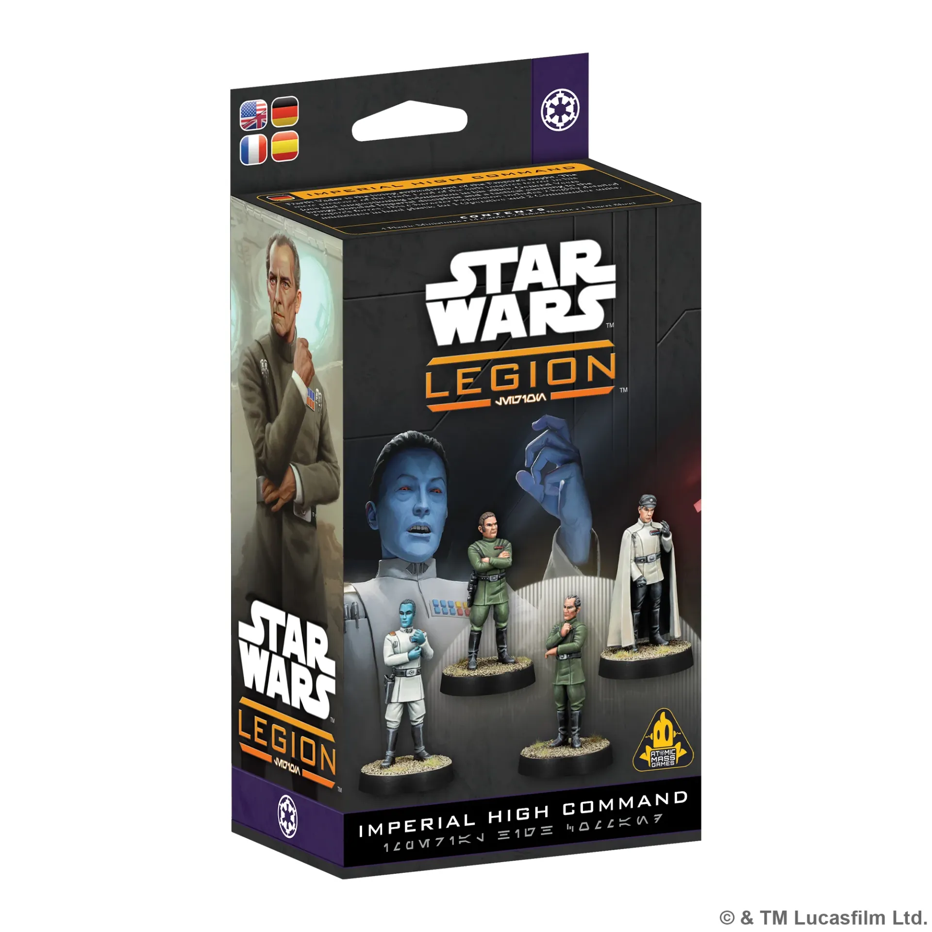 [AMG SWQ42ML] Empire Galactique : Imperial High Command  [Multi-Langue] │ Star Wars LEGION