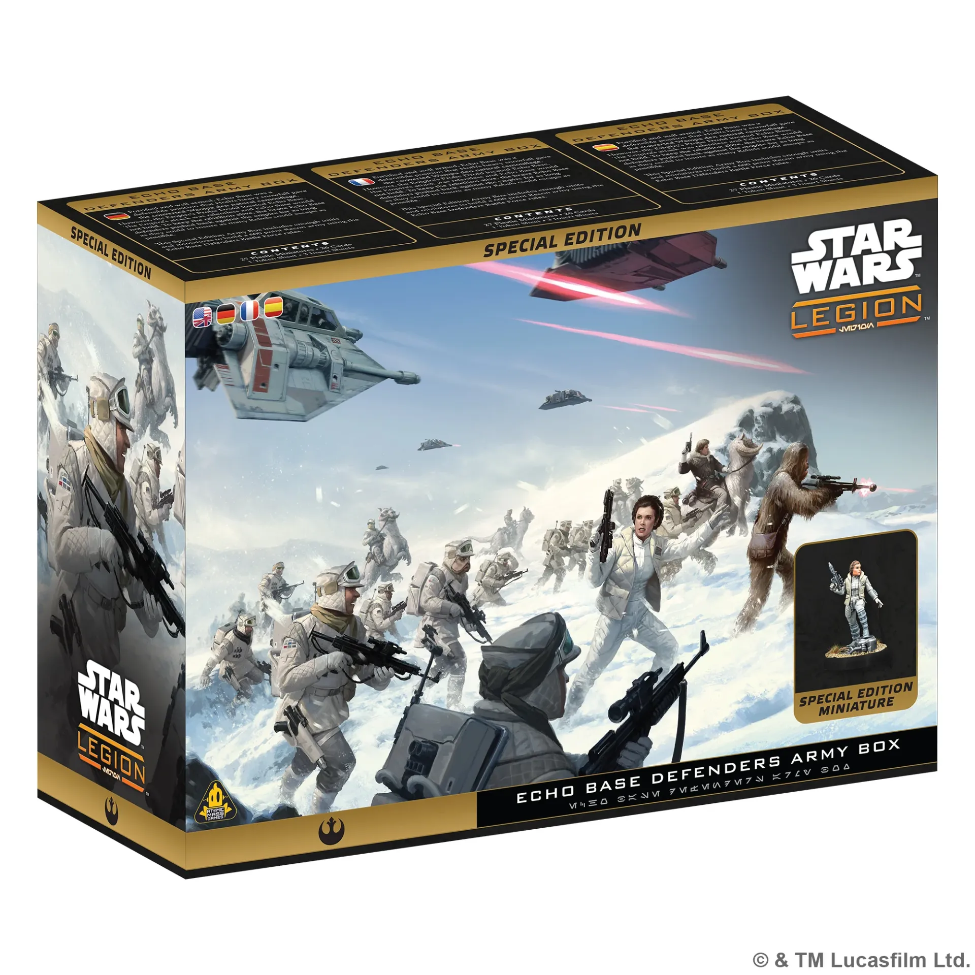 Alliance Rebelle : Echo Base Defenders (SE Battleforce)  [Multi-Langue] │ Star Wars LEGION