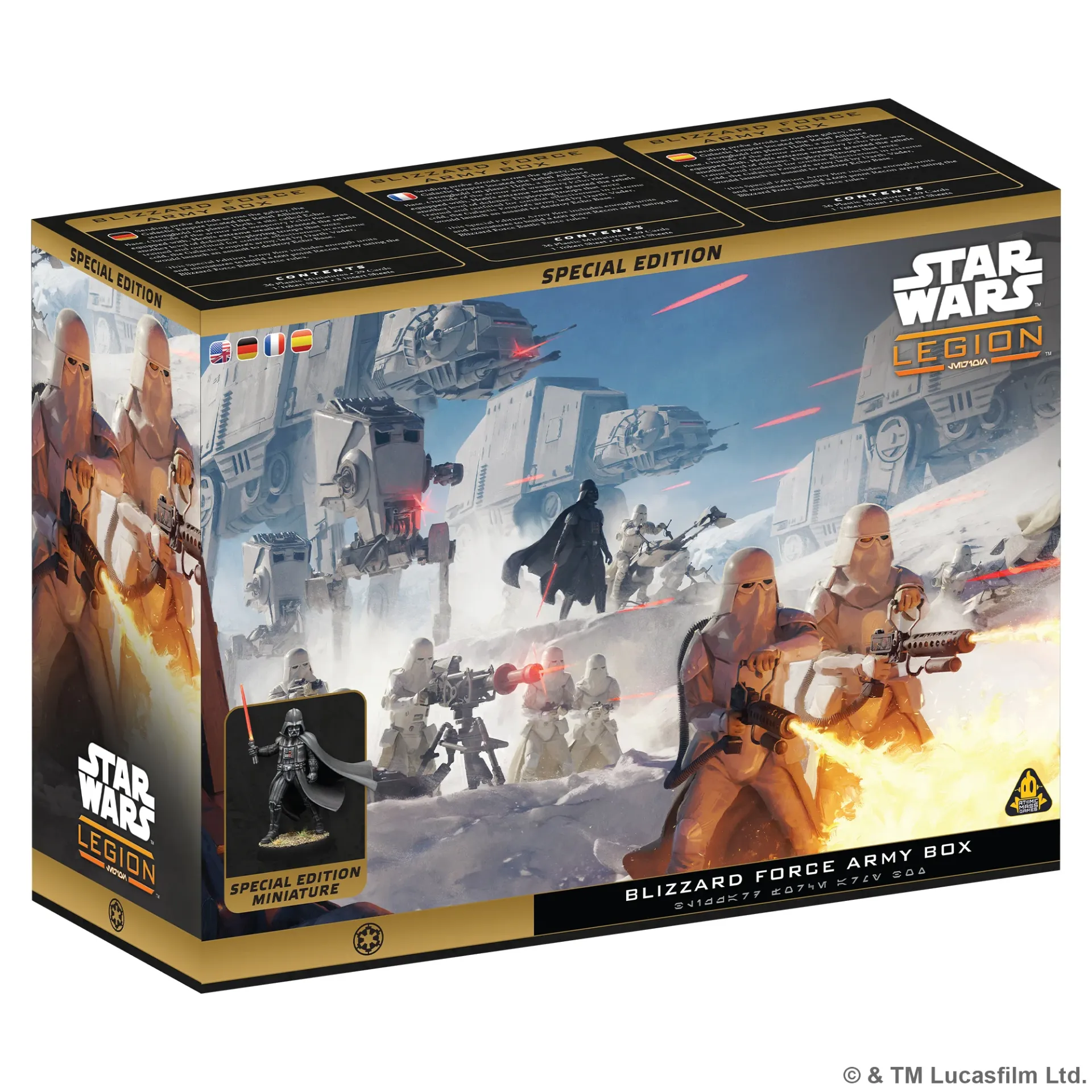 [AMG SWQ149ML] Empire Galactique : Blizzard Force (SE Battleforce)  [Multi-Langue] │ Star Wars LEGION