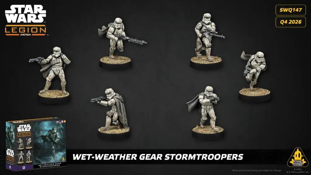 [AMG SWQ147ML] Empire Galactique : 224th Wet-Weather Gear Stormtroopers  [Multi-Langue] │ Star Wars LEGION