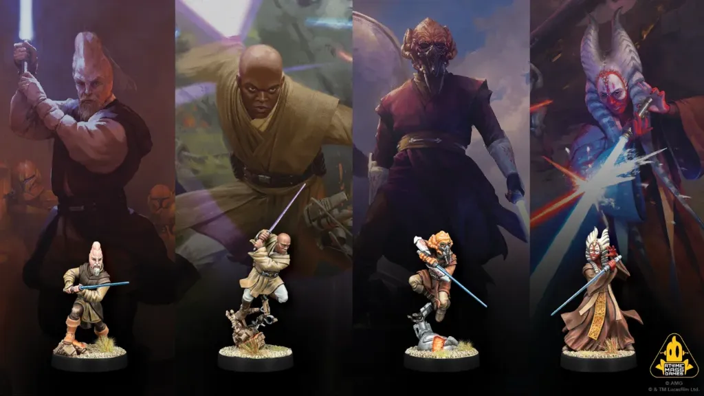 [AMG SWQL143ML] République Galactique : Jedi Council  [Multi-Langue] │ Star Wars LEGION