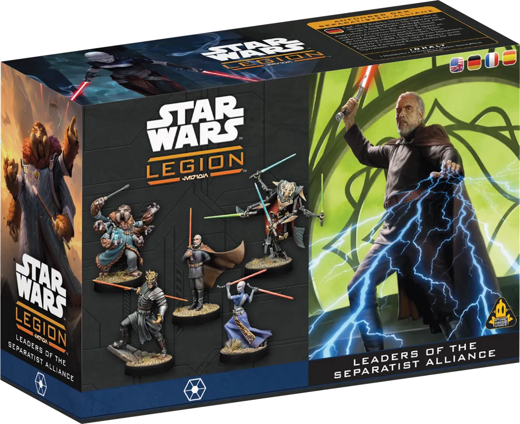 Alliance Séparatiste : Leaders of the Separatist Alliance  [Multi-Langue] │ Star Wars LEGION