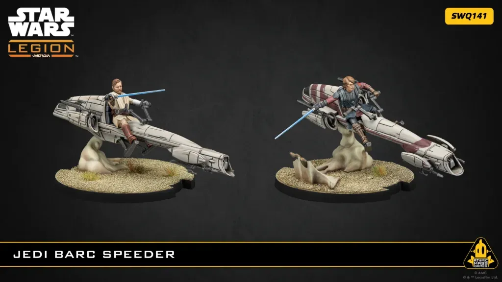 [AMG SWQ141ML] République Galactique : Jedi Barc  [Multi-Langue] │ Star Wars LEGION