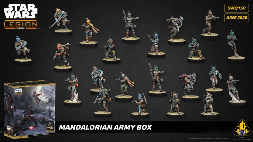 [AMG SWQ150] Mandalorien : Mandalorian Army Box  [Multi-Langue] │ Star Wars LEGION