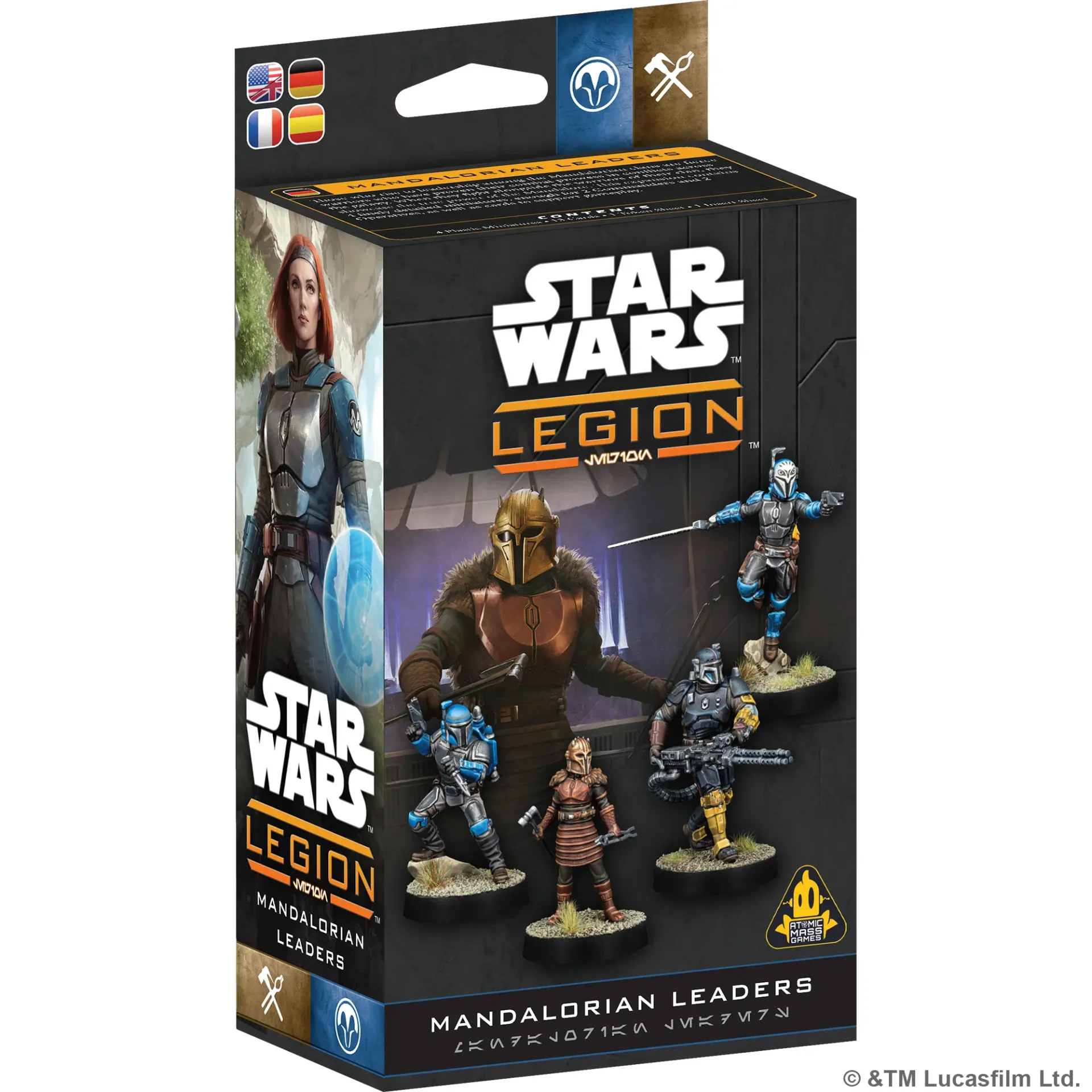 [AMG SWQ82] Mandalorien : Mandalorian Leaders  [FR/ENG/ESP] │ Star Wars LEGION