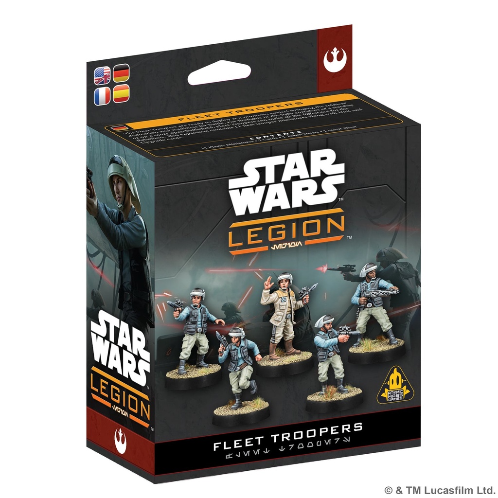 [AMG SWQ97ML] Empire Galactique : Fleet Troopers Unit  [Multi-Langue] │ Star Wars LEGION