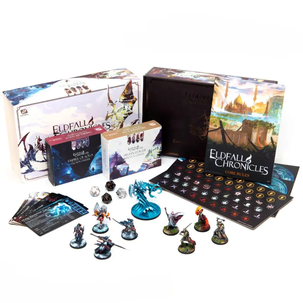 [FRC ELDST01] Two-Player Starter Set - Empire of Soga vs Helian League (ENG) │ Eldfall Chronicles