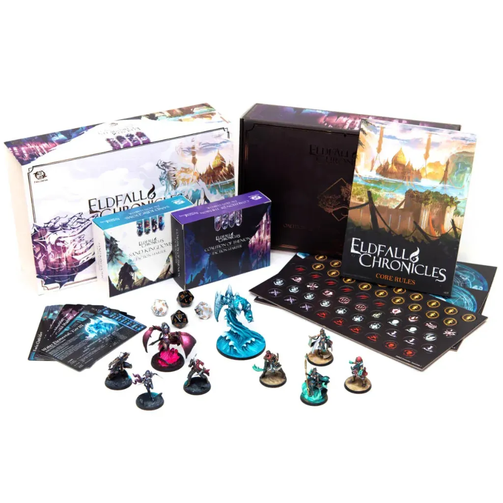 [FRC ELDST02] Two-Player Starter Set - Coalition of Thenion vs Sand Kingdoms (ENG) │ Eldfall Chronicles