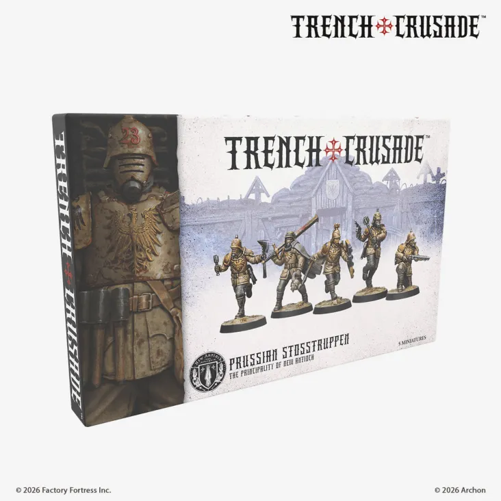 [ARS TCPM2015] The Principality of New Antioch : Prussian Stosstruppen │ Trench Crusade