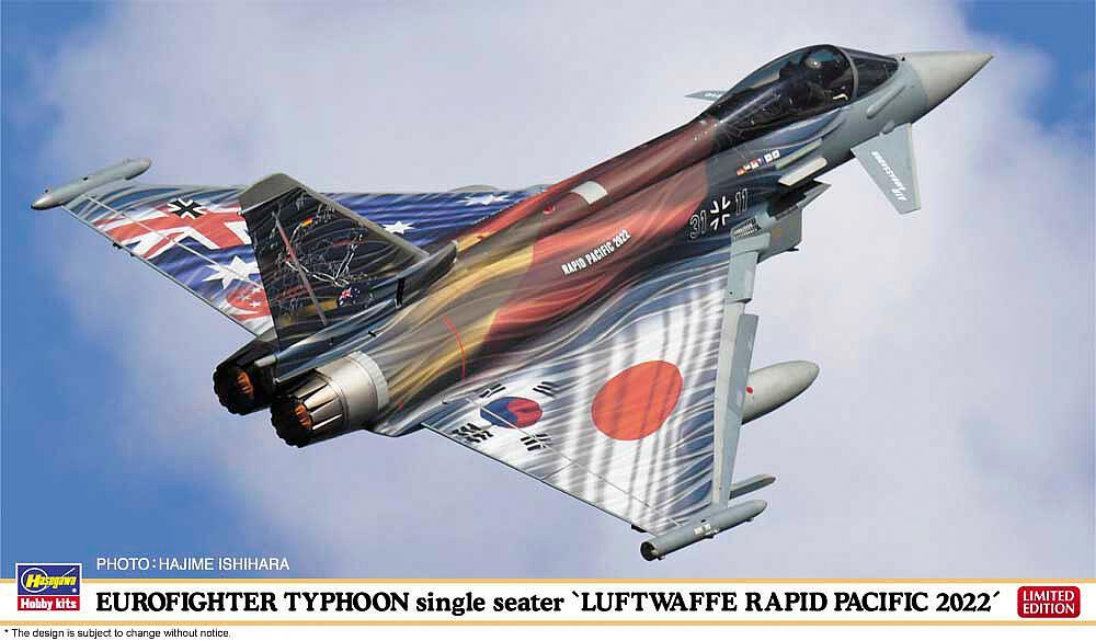 Eurofighter Typhoon, Luftwaffe Rapid Pacific 2022