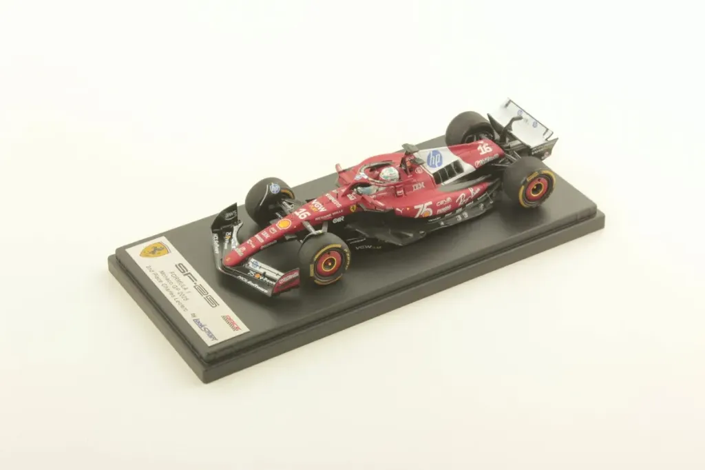 Looksmart : Ferrari SF-25 Monaco GP 2025 – Charles Leclerc – 2nd Place [1/18] [1/43]
