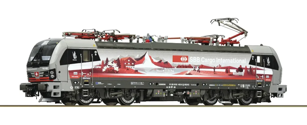 Roco : Locomotive électrique Br 193 452-0 Xload Schweizpiercer“, SBB Cargo International AC Sound Epoque VI