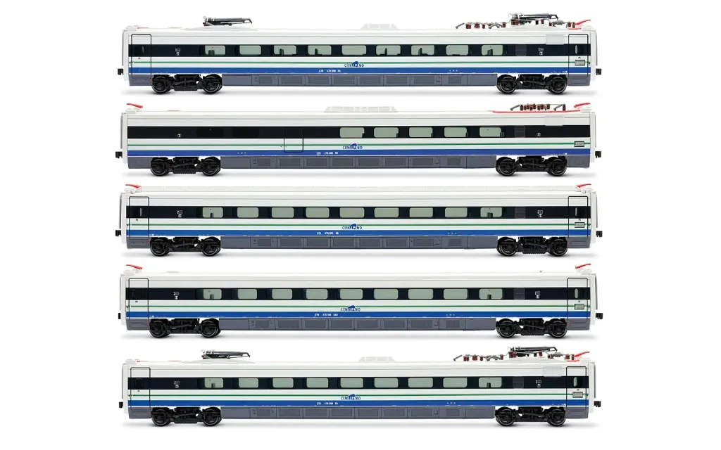 [RIA HR3025] Rivarossi : Voitures complémentaire ETR 470 Cisalpino  Epouqe V DC FS