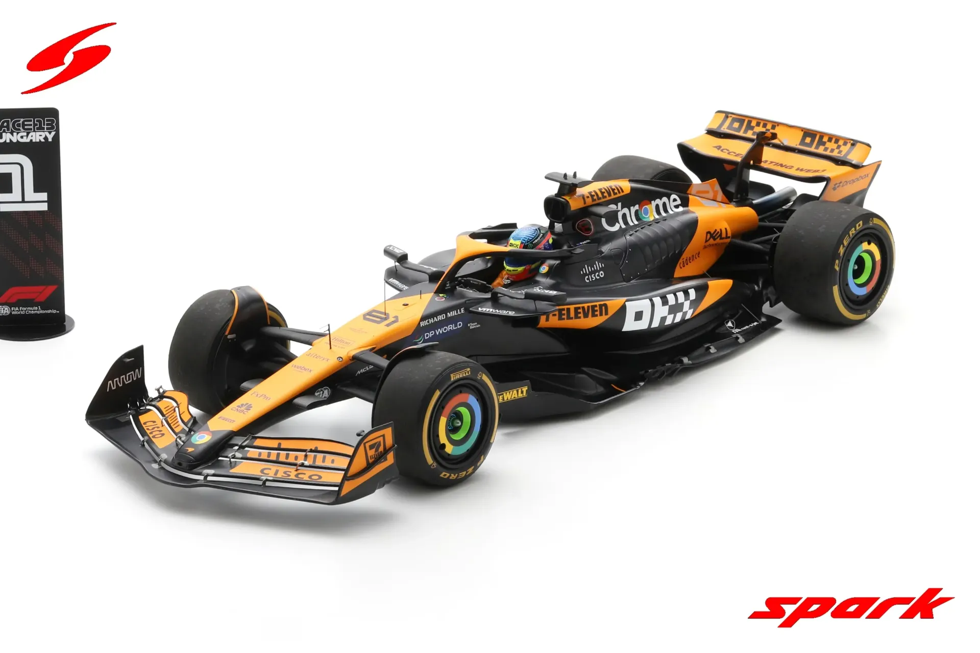 [SPK 12S051] Spark : Mclaren Mcl38 │ #81 - Oscar Piastri - Mclaren Formula 1 Team • Winner GP 2024 [1/12]