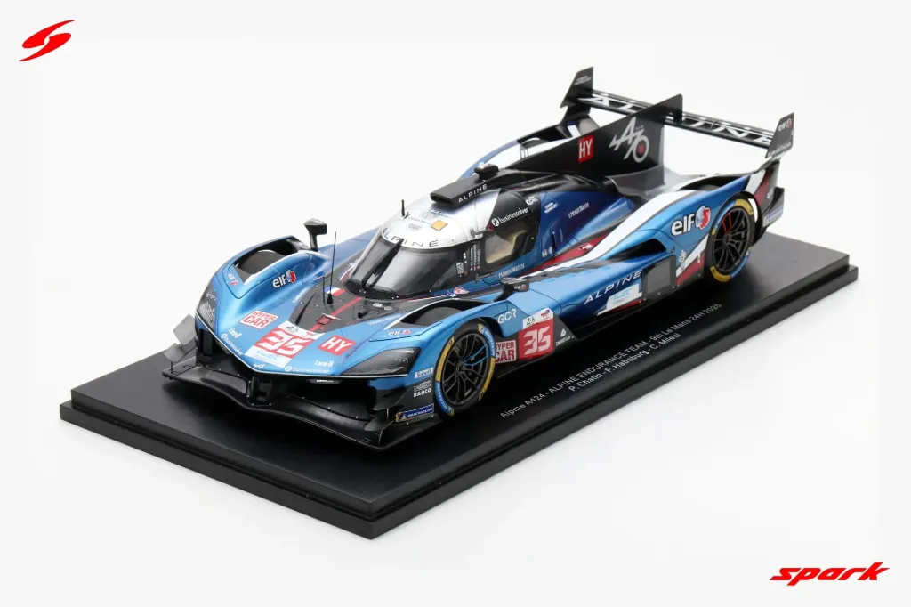 [SPK 18S1060] Spark : Alpine A424 │ #35 - Paul-Loup Chatin - Alpine Endurance Team • 9th 24h Le Mans 2025 [1/18]