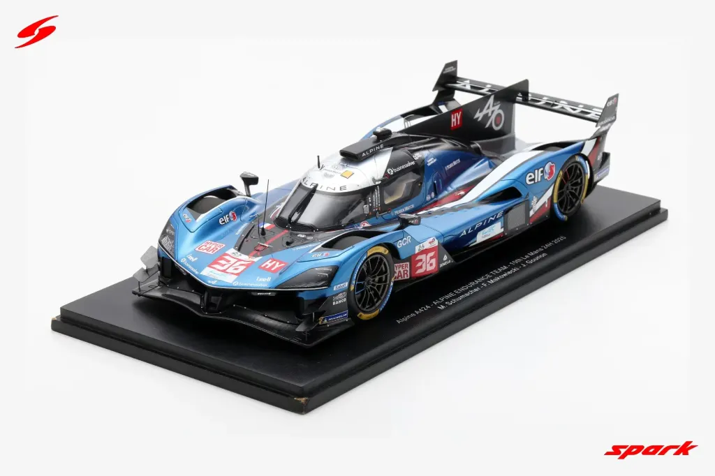 [SPK 18S1061] Spark : Alpine A424 │ #36 - Nicolas Lapierre - Alpine Endurance Team • 10th 24h Le Mans 2025 [1/18]