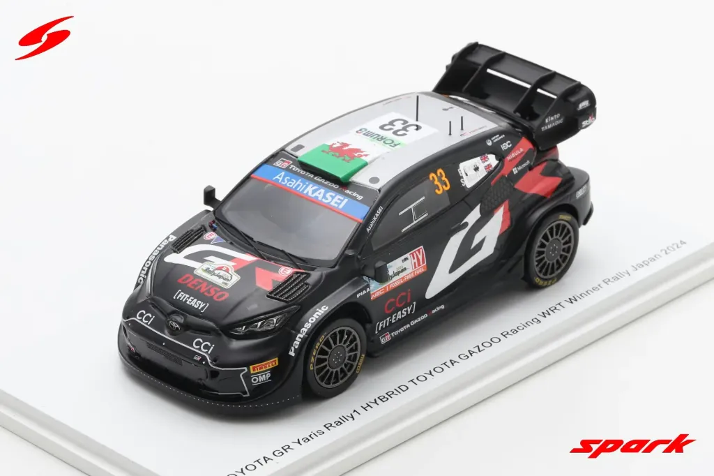 Spark : Toyota Gr Yaris Rally1 Hybrid │ #33 - Elfyn Evans - Toyota Gazoo Racing WRT • 2024 [1/43] [1/43]