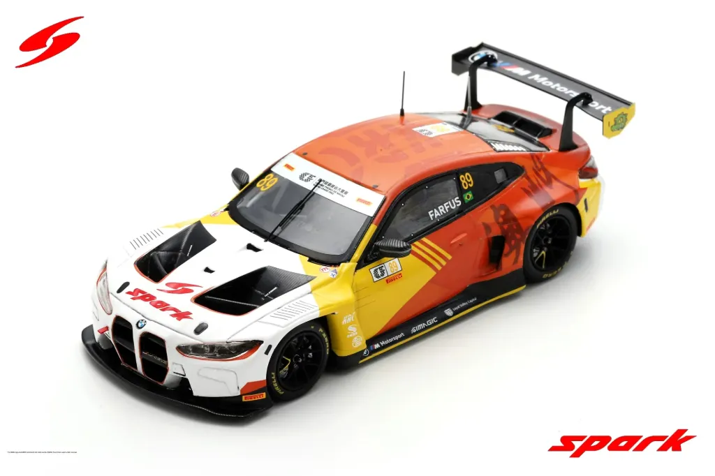 [SPK 18SA035] Spark : BMW M4 GT3 │ #89 Augusto Farfus - Team KRC • 2nd FIA GT World Cup Macau 2024 [1/18]