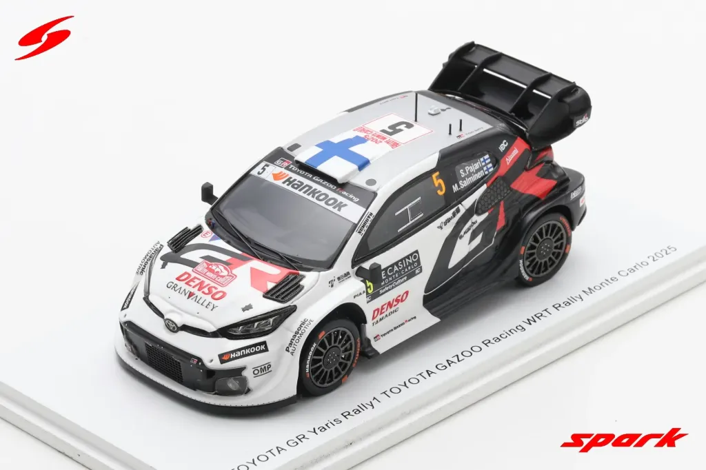 [SPK S6891] Spark : Toyota FR Yaris Rally 1 │ #5 - S. Pajari - M. Salminen - Racing WRT • Monte Carlo 2025 [1/43]