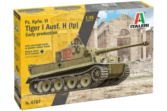 [ITA 6767] Italeri : Panzer VI Tiger I Ausf. H early Production